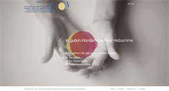Desktop Screenshot of baslerhebamme.ch