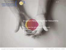 Tablet Screenshot of baslerhebamme.ch